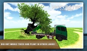 Hay Farm Truck Driver Logs 3D screenshot 1