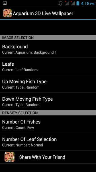Fishes Live Wallpaper - Preview 7