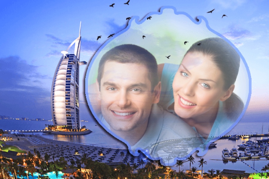 Dubai Photo Frame Montage - Preview 3