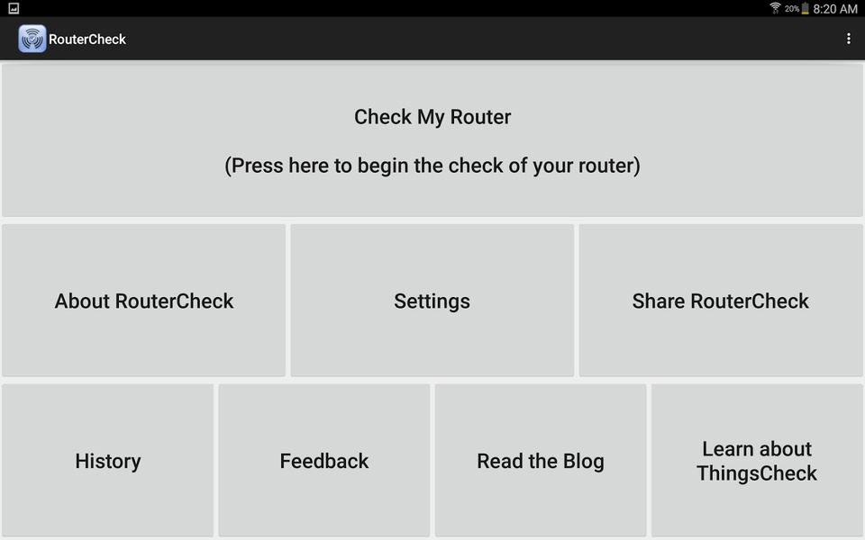 RouterCheck - Preview 8