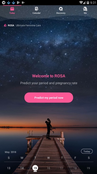 Period Calendar Rosa - Preview 1