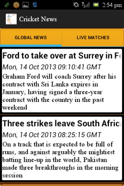 Cricket News - Preview 4