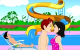 Fun Swimming Pool Love Kiss screenshot 6