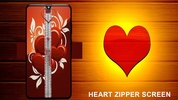 Heart zipper lock screen screenshot 7