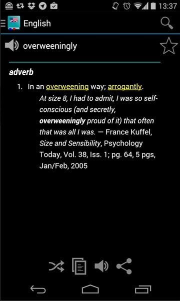 English Dictionary - Offline - Preview 3