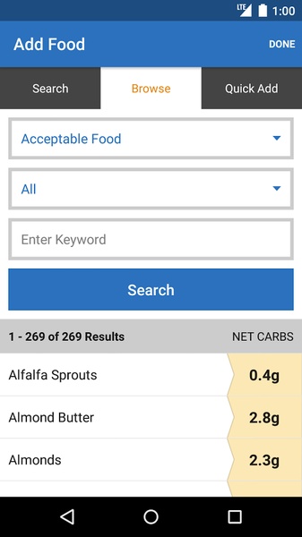 Atkins Carb Tracker - Preview 6
