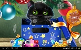Christmas Kitten Live Wallpaper screenshot 2
