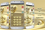 Theme Dialer Metal Gold Heart screenshot 6