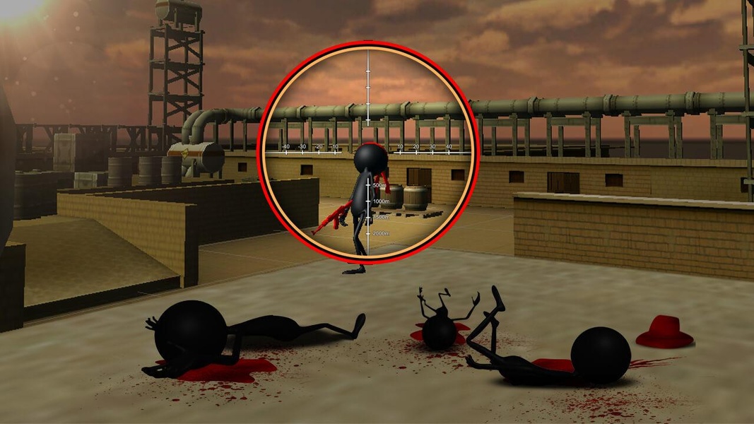 Sniper Assassin 3D - Stickman Free - Preview 4