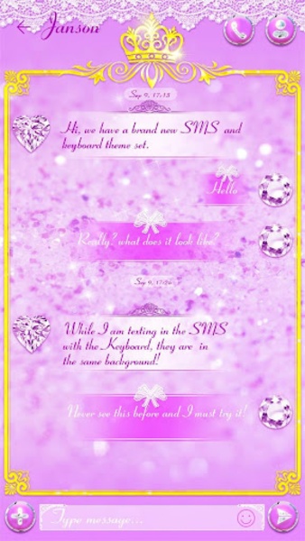 purple glitter - Preview 3
