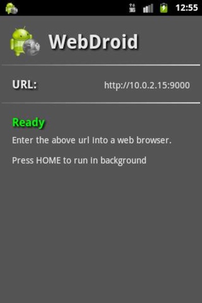 WebDroid - Preview 1