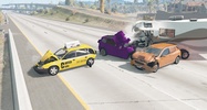Taxi Crash Car Game Simulation screenshot 1