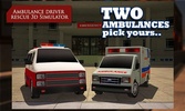 Ambulance Driver Rescue 3D Sim screenshot 11