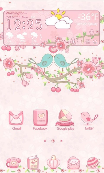 LovePetal GOLauncher EX Weather 2in1 - Preview 6