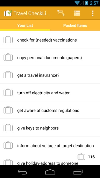 Travel CheckList - Preview 6