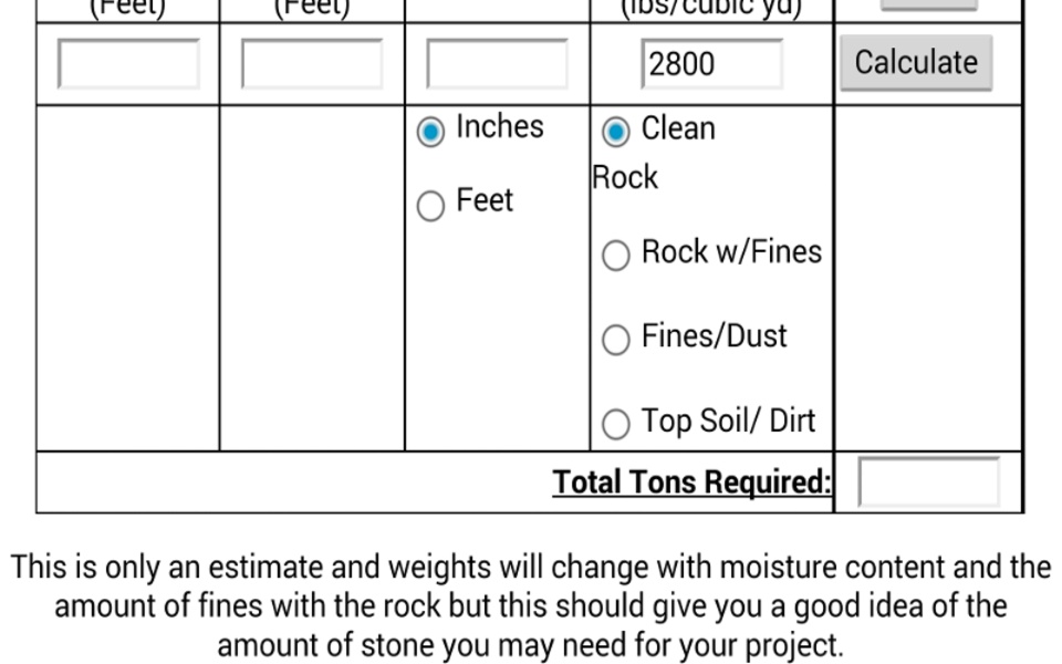Material Calculator - Preview 1