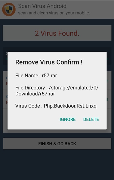 Scan Virus Android - Preview 1