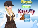 Anna Frozen Dress Up screenshot 1