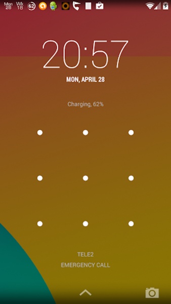 Date - status bar - Preview 4