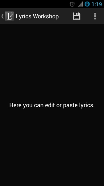 Lyrics Music Extension - Preview 2