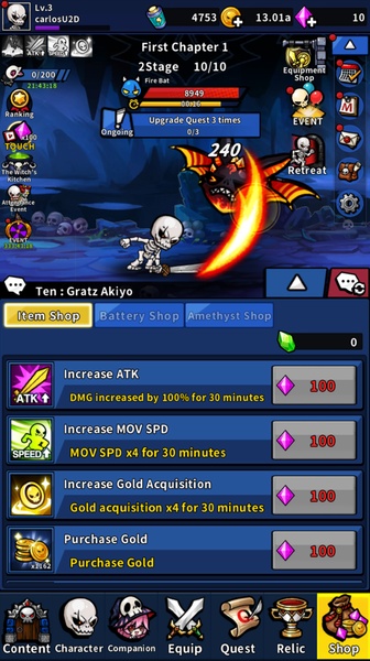 Idle Death Knight - Preview 2