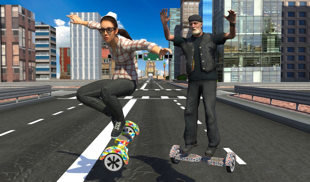 HoverBoard Rider Extreme Race - Preview 2