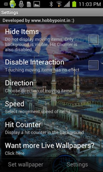 Madina HQ Live Wallpaper - Preview 1