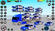 US police Cars Transport truck screenshot 1