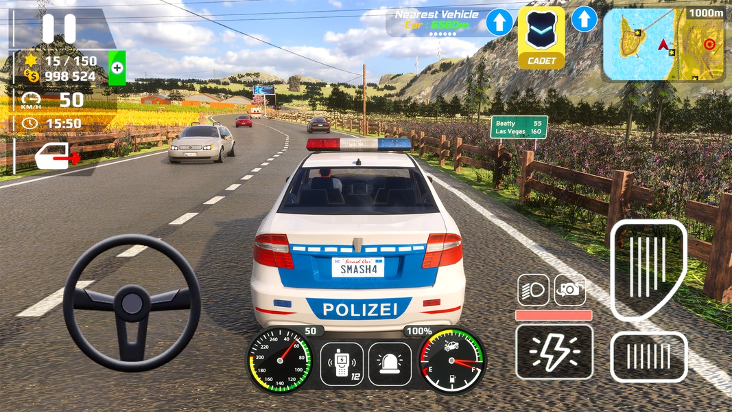 911 Highway Traffic Police Car Drive and Smash 3D Parking Simulator game::Appstore  for Android