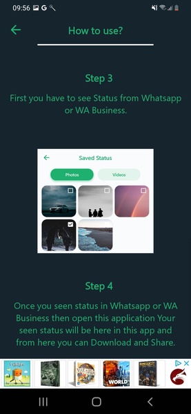 WhatsOn - Professional WhatsApp status saver - Preview 1