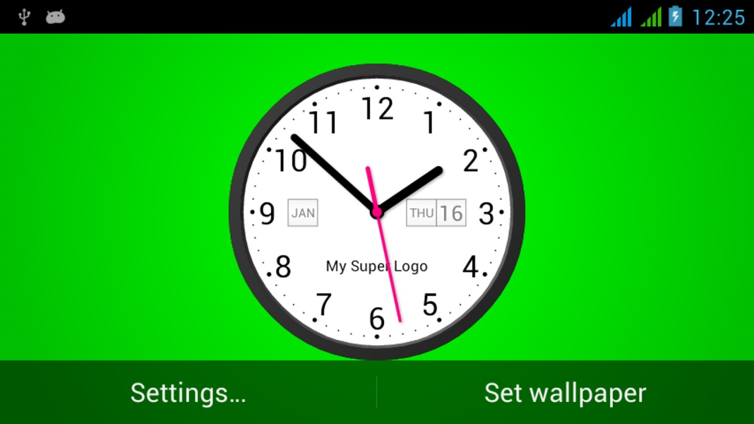 Light Analog Clock LW-7 - Preview 4