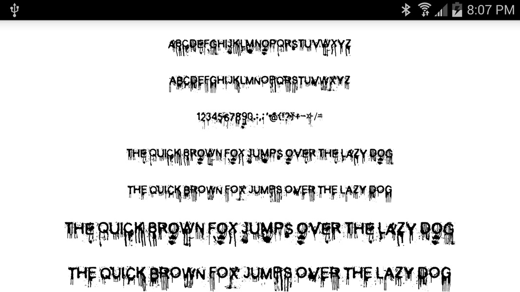 Halloween Fonts 50 - Preview 7