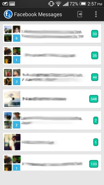 Message Backup for facebook - Preview 4