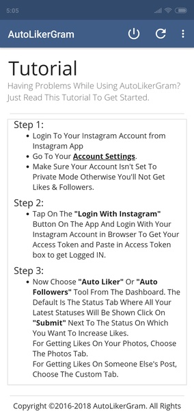 AutoLikerGram - Preview 1