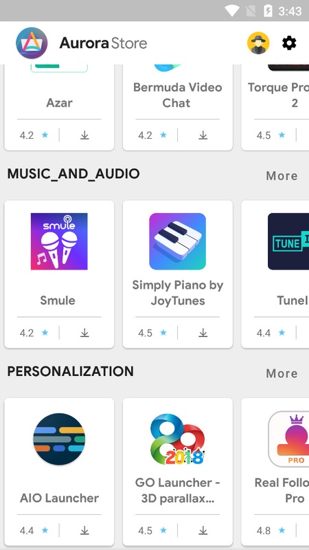 Aurora Store 4 0 7 Fur Android Download