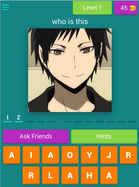 Durarara Character Quiz - Preview 1