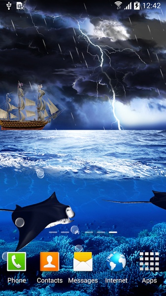 Ocean storm live wallpaper - Preview 3