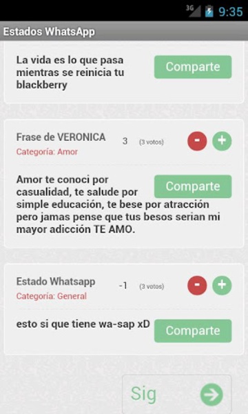 Frases y Estados WhatsApp - Preview 3