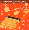 Keyboard Orange Skin screenshot 5