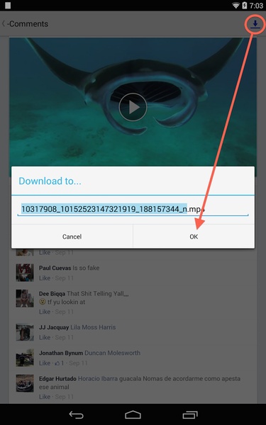 EZ Video Downloader for Facebook - Preview 1