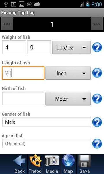 Fishing Trip Log - Preview 2