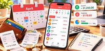Money Manager Calendar feature