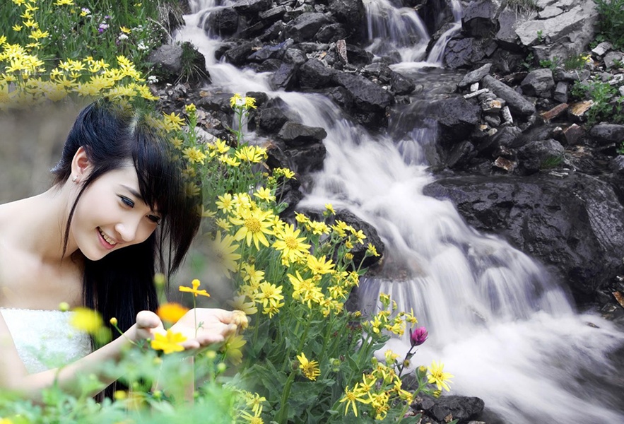 Waterfall Photo Frame - Preview 3