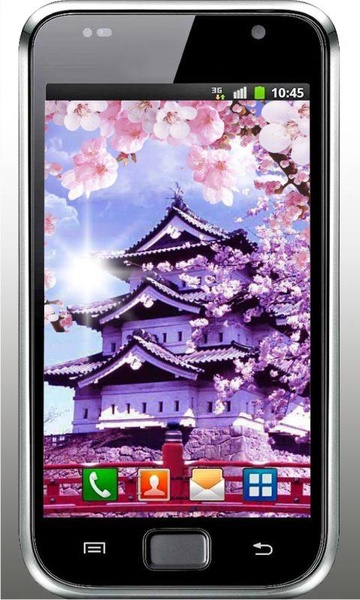 Sakura Garden HD livewallpaper - Preview 2