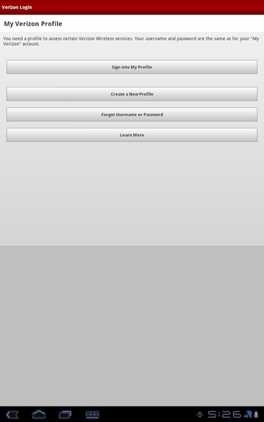 Verizon Login - Preview 2