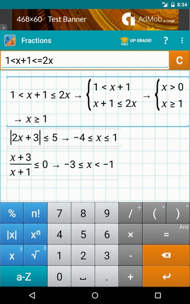 Fraction Calculator by Mathlab - Preview 1