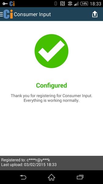 Consumer Input - Preview 1