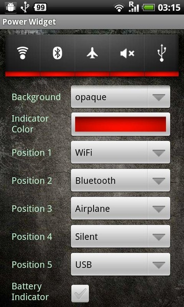 Power Widget lite - Preview 2