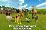 Farm Animals Race Games screenshot 1