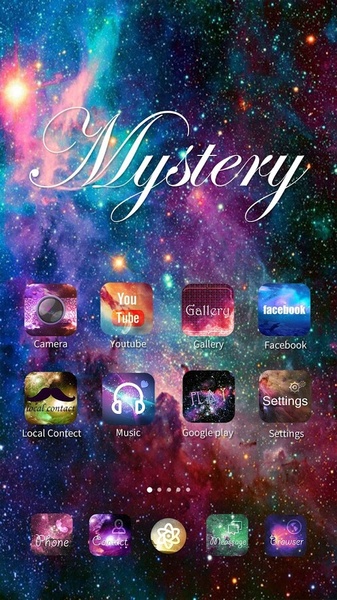 Mystery GOLauncher EX Theme - Preview 5